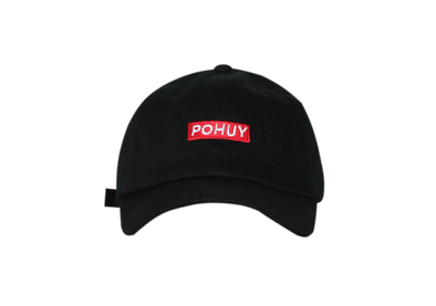 Pohuy Small Box Logo Dad Hat