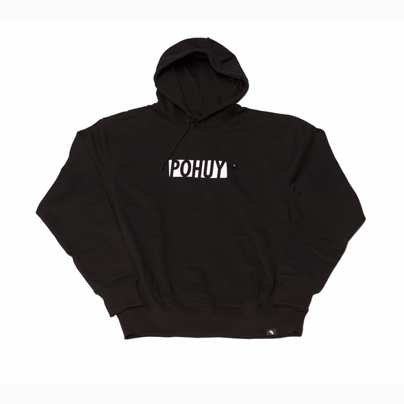 Pohuy White LogO Hoodie