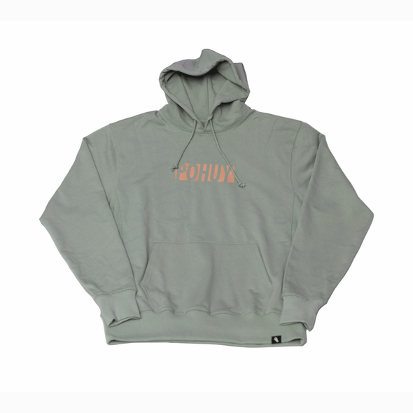 Pohuy Duck Green LogO Hoodie