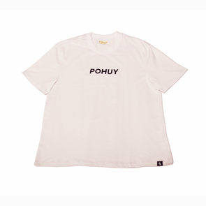 Pohuy Font White Tee (Oversized)