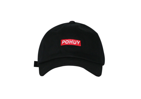 Pohuy Small Box Logo Dad Hat